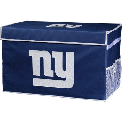 NFL Franklin Sports New York Giants Collapsible Storage Footlocker Bins - Small