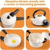 Pretend Play Kitchen Set, Pots and Pans Cookware with Utensils, Cooking Toys,Easy to Store - 2 of 4