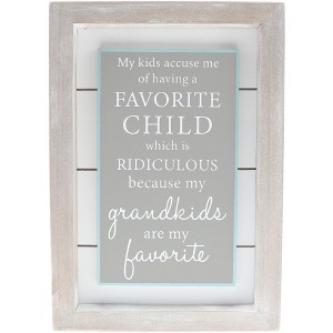 Pavilion Gift Company - Grandkids - 4.5" x 6.5" Plaque - Wall Sign Panels - 1 of 4