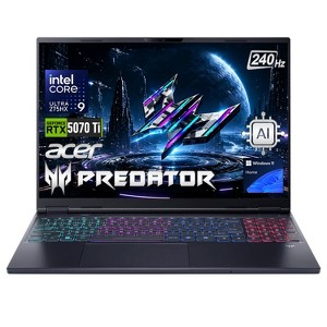 ACER Predator RTX 5070 Ti AI Gaming Laptop, 16