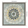 Amanti Art Sunburst (Mandala) by Danhui Nai Canvas Wall Art Print Framed 16 x 16-in. - 4 of 4