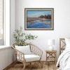 Amanti Art Watercolor Landscape 33 by Samira Yanushkova Wood Framed Wall Art Print - 4 of 4