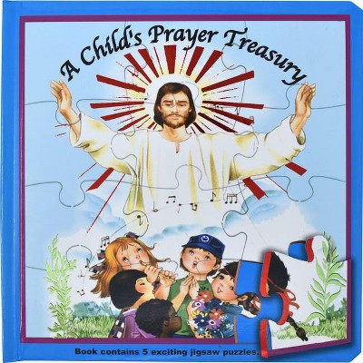 A Child's Prayer Treasury (Puzzle Book) - (St. Joseph Puzzle Books) by  Lawrence G Lovasik (Hardcover)