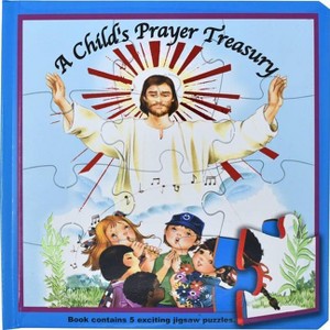 A Child's Prayer Treasury (Puzzle Book) - (St. Joseph Puzzle Books) by  Lawrence G Lovasik (Hardcover) - 1 of 1
