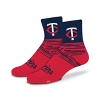 MLB Minnesota Twins Youth Quarter Socks - 2pk - 2 of 4