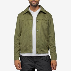 X RAY Men's Faux Suede Jacket - 1 of 4