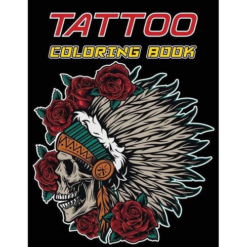 Tattoo Coloring Book - by C2c Publishing (Paperback)