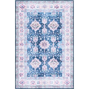 Martha Stewart Traditional MSRW196 Machine Washable Skid Resistant Power Loomed Indoor Rugs - 1 of 4