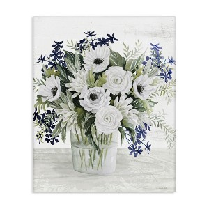 Stupell Industries Mixed White Anemone Vase, 16" x 20" - 1 of 4