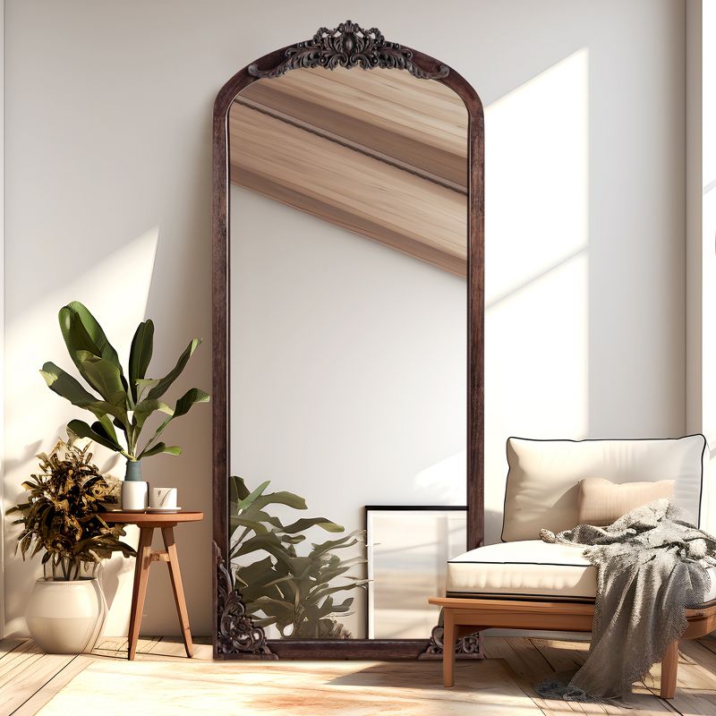 Neutypechic Arch Full-Length Vintage Mirror Decorative Wall Mirror Full Length Mirrors, 2 of 9