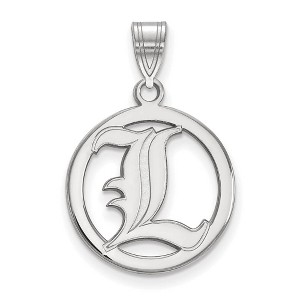 Black Bow Jewelry Sterling Silver Louisville Cardinals NCAA Small Pendant - 1 of 3