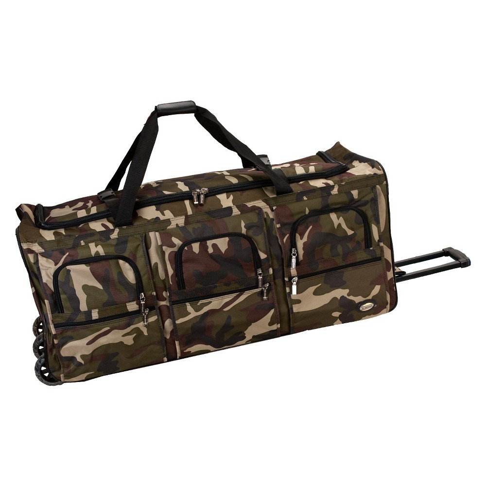 Rockland 178L Rolling Duffel Bag - Camo