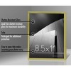 Americanflat Thin Picture Frame in Gold with Shatter Resistant Glass Horizontal and Vertical Formats for Wall & Tabletop - Picture Size 8.5x11" - 4 of 4