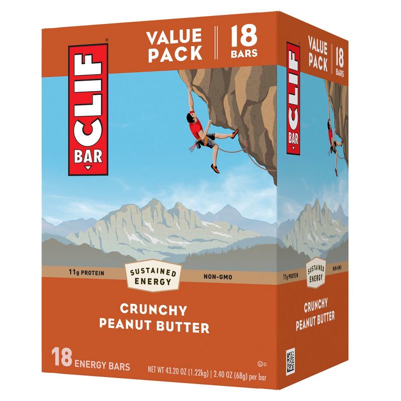 CLIF Bar Crunchy Peanut Butter Energy Bars , 1 of 18
