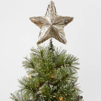 Christmas Tree with Tree Topper Straw Topper Mold - PolyGlitter