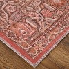Rawlins Transitional Medallion Red/Tan/Pink Area Rug - 3 of 4