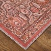 Rawlins Transitional Medallion Red/Tan/Pink Area Rug - image 3 of 4