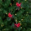 Northlight 3ct Cardinal Birds on Pine Cones Christmas Ornament Set 5" - Red/Brown - 2 of 4