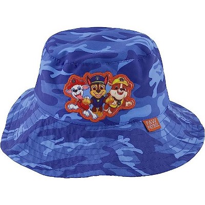 Nickelodeon Boys' Bucket Baseball Cap, Paw Patrol Heroes Toddler Sun Hat for Ages 2-4