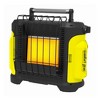 Comfort Gear 2 Pack Portable Propane Space Heater, Indoor/Outdoor 10,000 BTU Powerful Radiator Warmer for 250 Square Feet Spaces, Black/Yellow - 2 of 4