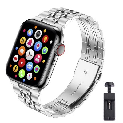 apple watch 4 silver strap