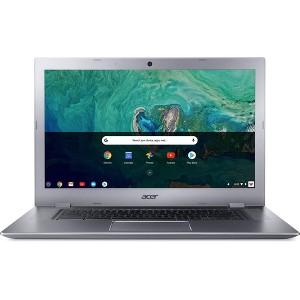 Acer 15 - 15.6" Chromebook Intel Celeron N3350 1.1GHz 4GB RAM 32GB FLASH Chrome - Manufacturer Refurbished - 1 of 4