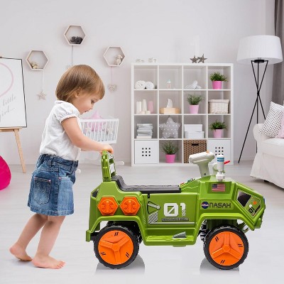 6V Kids Ride On ATV Car with Music LED Lights Toddler Electric Off-Road Toy