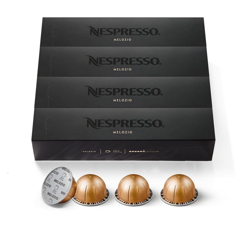 Nespresso Vertuo Melozio Coffee Capsules Medium Roast - 40ct, 1 of 8