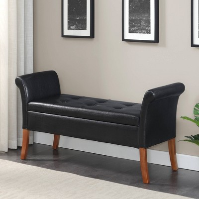 Designs4Comfort Garbo Storage Bench - Breighton Home