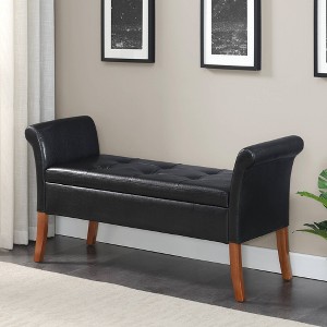 Designs4Comfort Garbo Storage Bench - Breighton Home - 1 of 4