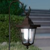 Hanging Solar Coach Lights- 26" Outdoor Lighting with Hanging Hooks for Garden, Path, Landscape, Patio, Driveway, Walkway- Set of 2 by Nature Spring - 4 of 4
