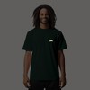 Dalix Rainbow (Glow in the Dark) Embroidered Relaxed Heavy Soft Cotton T Shirt Mens - 2 of 4