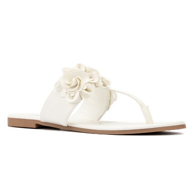 New York & Company Women's Liana Flat Sandal