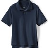 Lands' End School Uniform Kids Short Sleeve Interlock Polo Shirt - 2 of 4