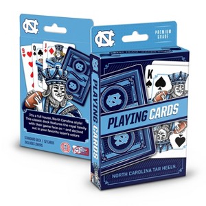 NCAA North Carolina Tar Heels Classic Series Playing Cards: Cardstock Paper, Age 10+ - 1 of 4