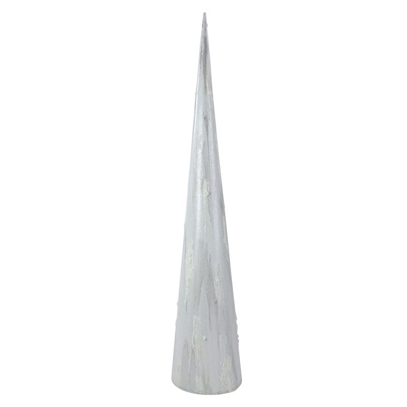 Northlight 30" White and Gray Marbled Tabletop Christmas Tree, 1 of 6