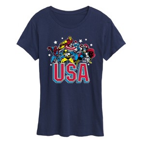 Women's - Marvel - USA Short Sleeve Graphic T-Shirt - 1 of 4