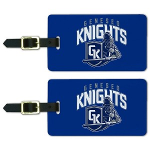 State University of New York at Geneseo Primary Logo Luggage ID Tags Suitcase CarryOn Cards  Set of 2 - 1 of 4