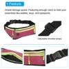 Unique Bargains Slim Waterproof Breathable Adjustable Running Waist Packs - 4 of 4