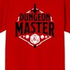 Dungeons & Dragons Dungeon Master Crew Neck Short Sleeve Red Men's T-shirt - 2 of 3