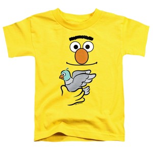 Toddler Boys' Sesame Street Bert Holding Pigeon T-Shirt - 1 of 4
