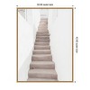 Amanti Art Ascending Santorini Stairs by Bella Eve Canvas Wall Art Print Framed - 3 of 4