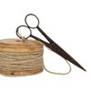Vintage Decorative Scissor and Spool Metal, Wood & Jute by Foreside Home & Garden - 3 of 4