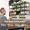 MaseiKar Large Garage Shelving Heavy Duty, Power Tool Organizer Wall Mount, Garage Organization Storage Shelves, Utility Racks For Garage Workshop - 2 of 4