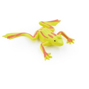 Collectible Wildlife Gifts | Frog, Green Striped Frog, Plastic Toy, Realistic, Model, Gift,      1 1/2"      CWG26B47 - 1 of 4