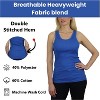 Galaxy By Harvic Women's Loose Fit Ribbed Tank Top - 4 of 4