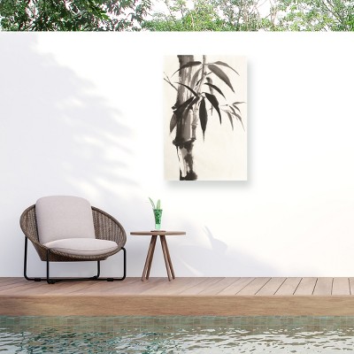 Trademark Fine Art -"Sumi Bamboo" Outdoor Canvas
