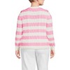 Lands' End Women's Cotton Drifter Crew Cable Pullover Sweater - 2 of 3