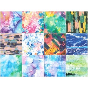 Wrapables 6x6 Decorative Single-Sided Scrapbook Paper for Arts & Crafts Projects, Scrapbooking, Card-Making - 1 of 4