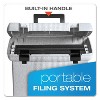 Pendaflex Portable File Boxes, Letter Files, 13.88" x 14" x 11.13", Granite - 2 of 4
